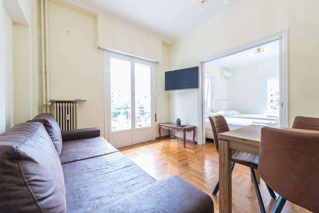 Victoria Queens Paradise Apartments Athen Zimmer foto